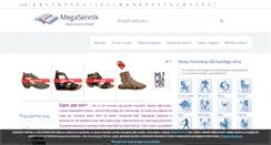 Desktop Screenshot of megasennik.pl